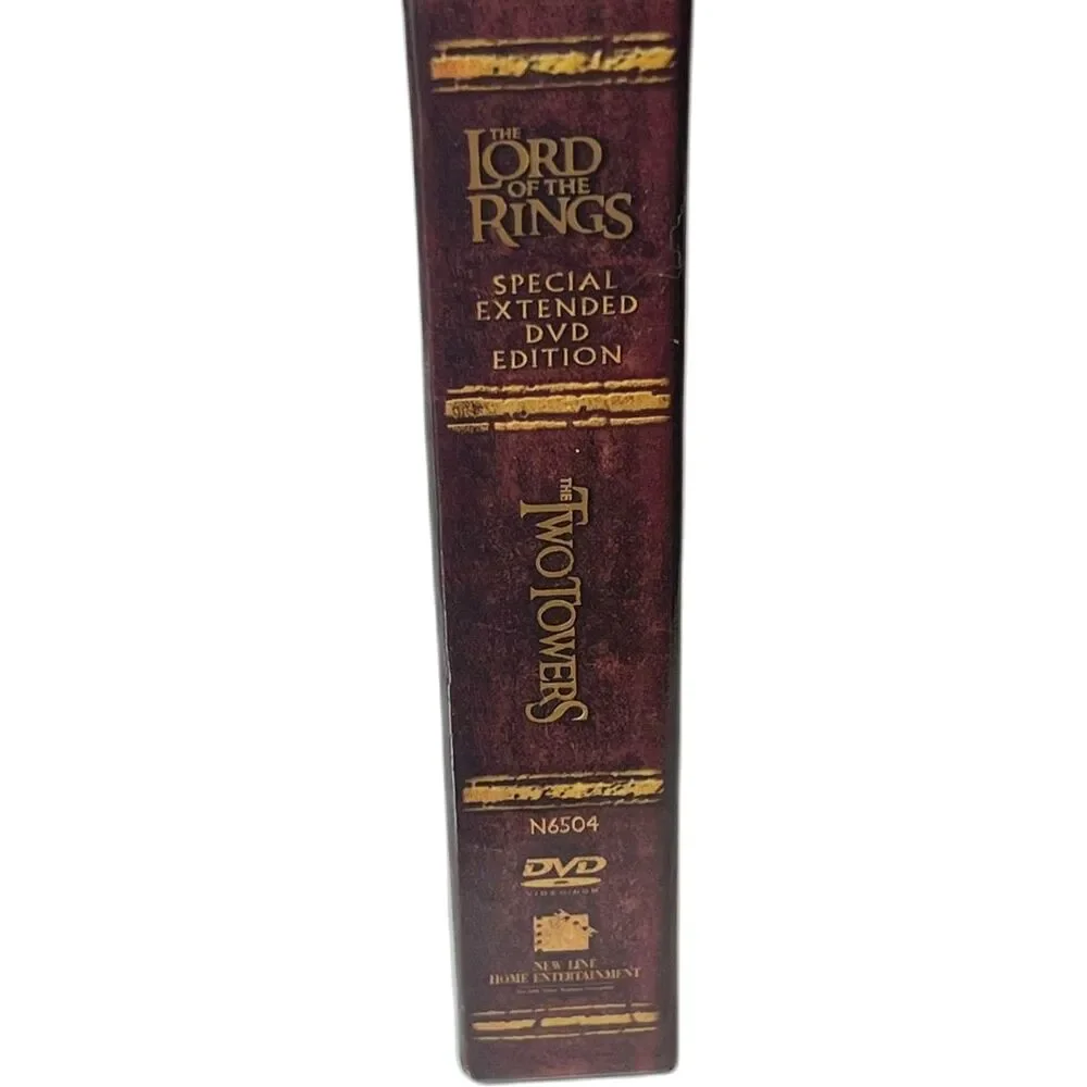 LOTR Lord of the Rings The Two Towers Special Extended DVD Edition Platinum Box - Picture 3 of 10